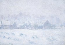 Effet de neige à Giverny (Effect of Snow in Giverny), 1893. Creator: Monet, Claude (1840-1926).