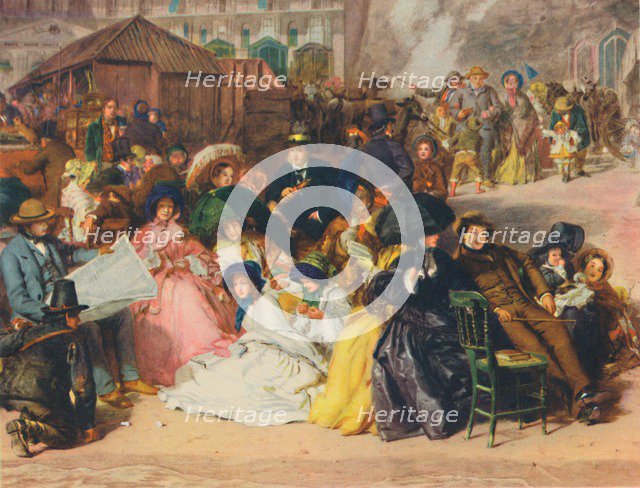 'Ramsgate Sands (Life at the Seaside)', 1851-1854, (1948).  Creator: William Powell Frith.