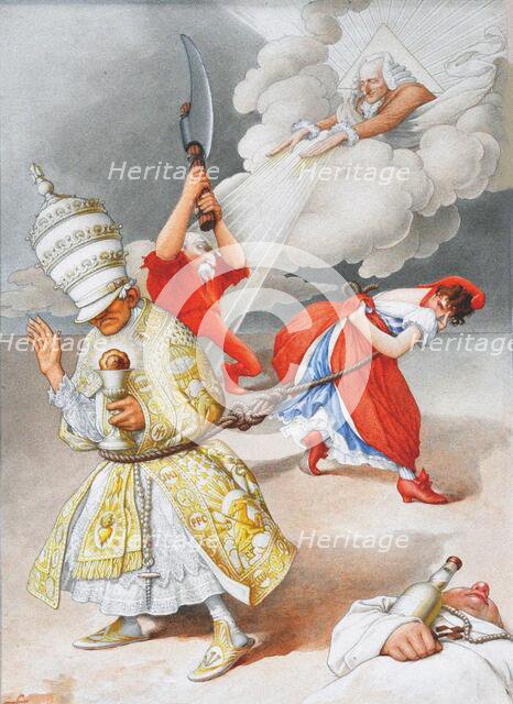 La Séparation des Églises et de l'État (Separation of the Churches and the State), 1905. Creator: Anonymous.