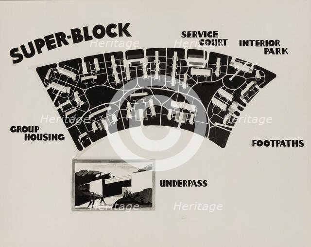 Poster by Record Section, Suburban Resettlement Administration,  1935-12. Creator: Arthur Rothstein.