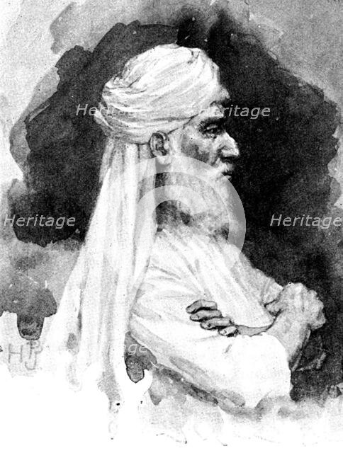 The Chitral Expedition: Swat chief who surrendered after the Malakand Fight, 1895. Creator: Unknown.