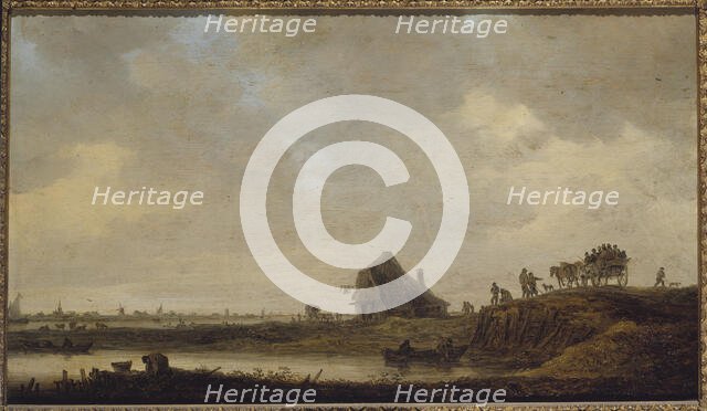 Inn by the River, 1646. Creator: Jan van Goyen.