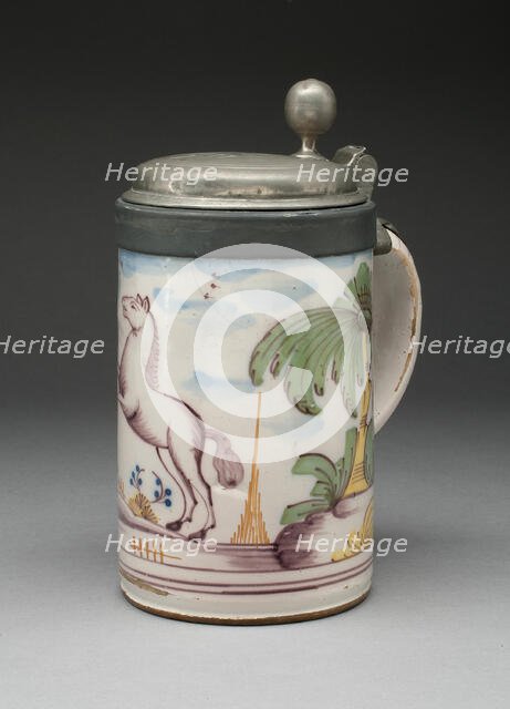 Tankard, Magdeburg, c. 1777. Creator: Unknown.