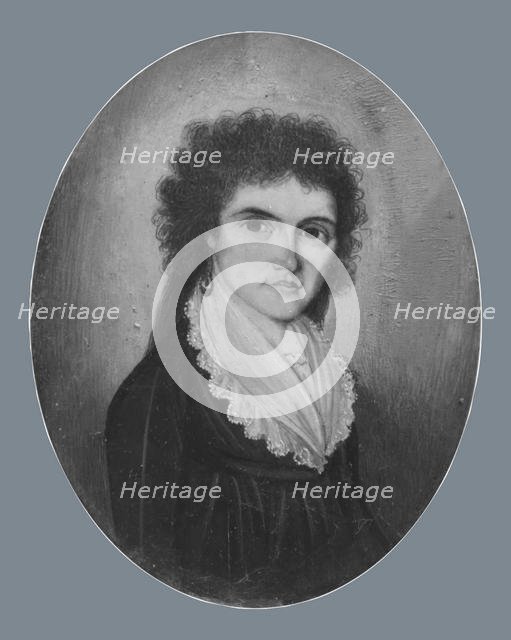 Mrs. Ethan Stone (Abigail Maria Storrs), ca. 1795. Creator: William Verstille.