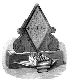 William Cooke and Charles Wheatstone's five-needle telegraph, patented 1837, (19th century). Artist: Unknown