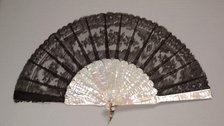 Fan, American, 1885-95. Creator: Unknown.