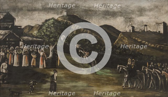 Wedding in the Old-Time Georgia.