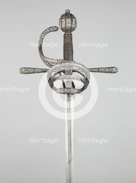 Rapier, Solingen, c. 1610/30. Creator: Unknown.