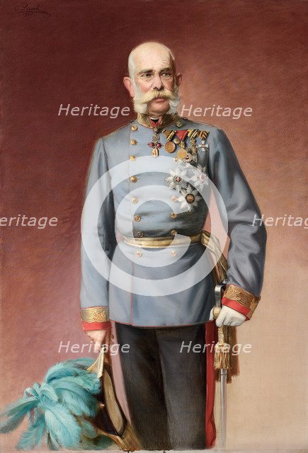 Portrait of Franz Joseph I of Austria, 1900.
