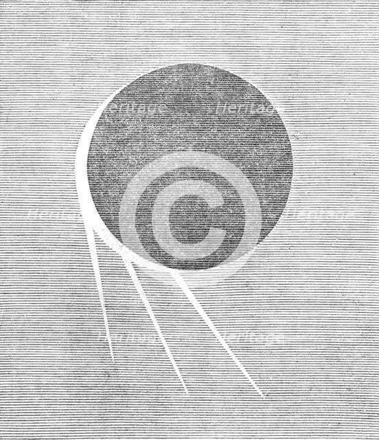 The Eclipse of the Sun, 1871. Creator: Unknown.