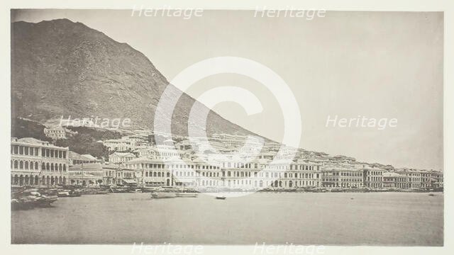 The Praya, Hong-Kong, c. 1868. Creator: John Thomson.