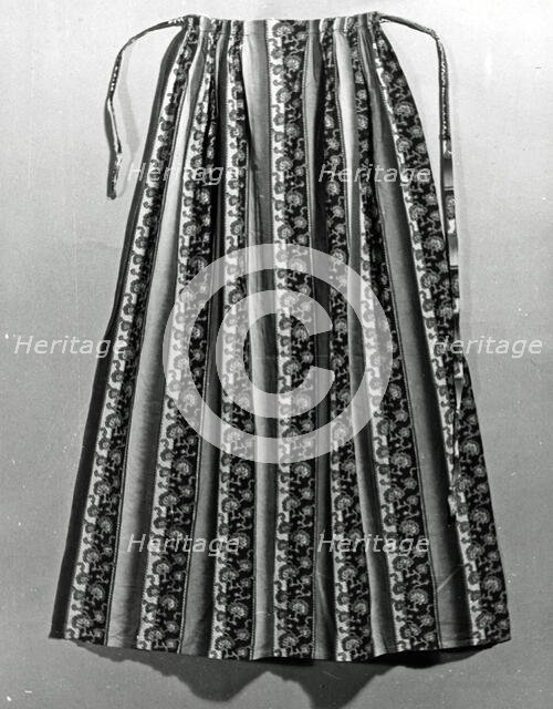 Apron, England, c. 1850. Creator: Unknown.