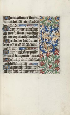 Book of Hours (Use of Rouen): fol. 71r, c. 1470. Creator: Master of the Geneva Latini (French, active Rouen, 1460-80).