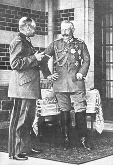 ''L'Allemagne Abattue; Le grand responsible; Guillaume II, au mois de juin 1918..., 1918. Creator: Unknown.