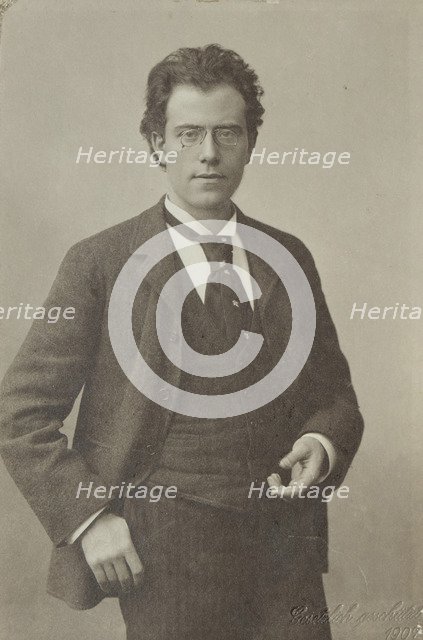Portrait of Gustav Mahler (1860-1911), 1907.