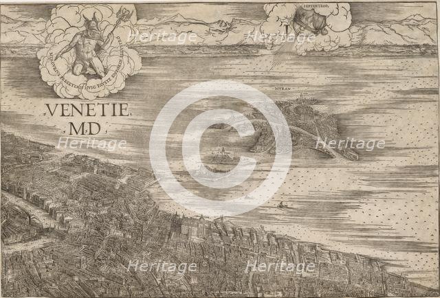 View of Venice, 1500. Creator: Jacopo de' Barbari (Italian, 1440/50-before 1515).