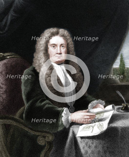 Hans Sloane, English physician and naturalist. Artist: Unknown.