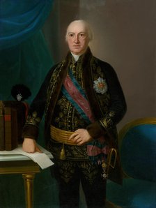 Portrait of a Hungarian nobleman, 1803. Creator: Ján Jakub Stunder.
