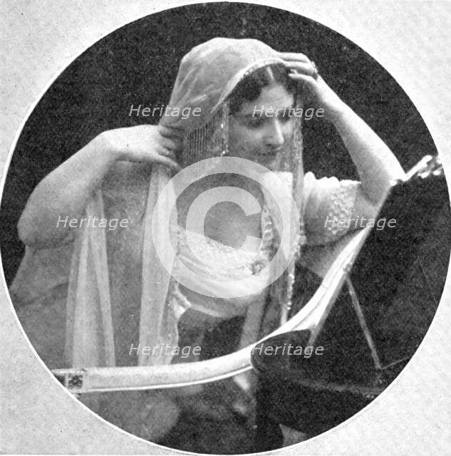 The new Mimi: Mlle. Kousnietzoff in "La Bohème", 1909. Creator: Dover Street Studios.