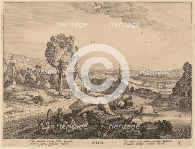 July. Creator: Jan van de Velde II.