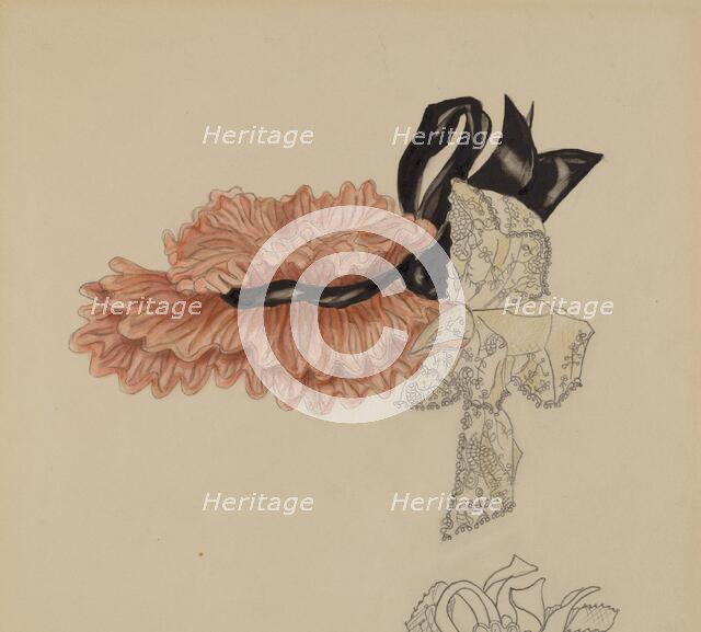 Child's Bonnet, 1935/1942. Creator: Unknown.