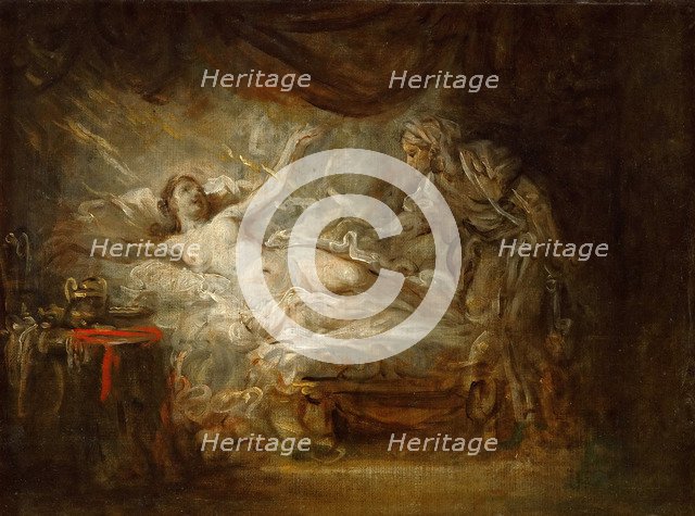 Jupiter and Aegina. Artist: Greuze, Jean-Baptiste (1725-1805)