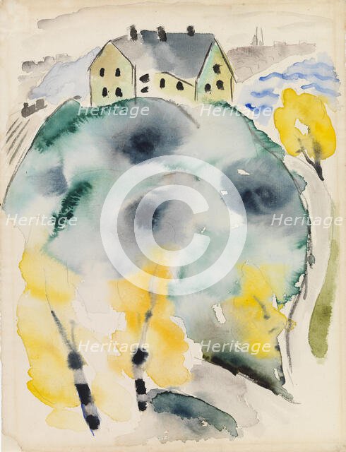 Autumn Landscape, 1917-1923. Creator: Sulho Sipila.