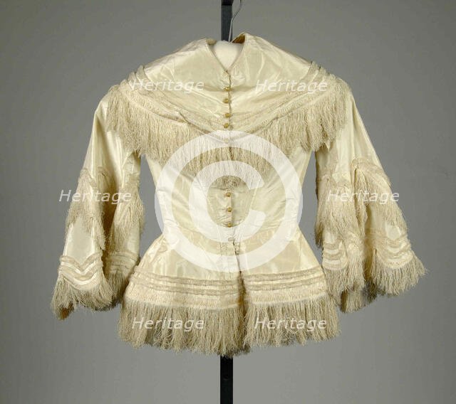 Bodice, American, ca. 1855. Creator: Unknown.