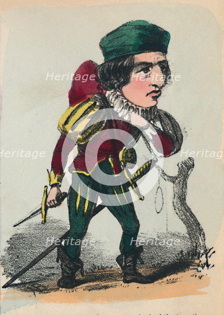 'Richard III', 1856. Artist: Alfred Crowquill.