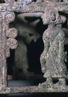 Detail of a bronze stand, 17th century BC. Artist: Unknown