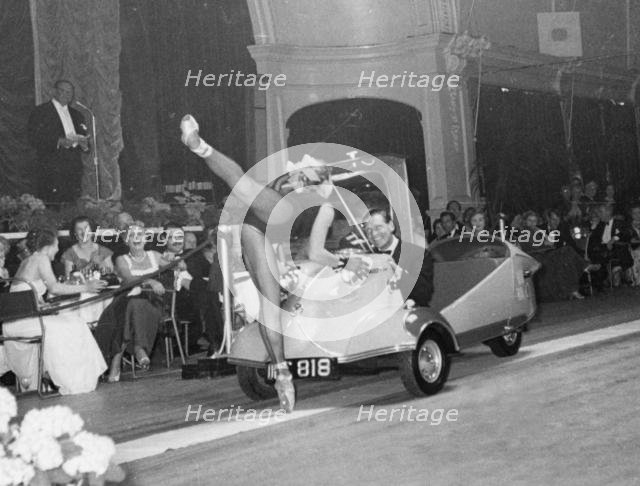 1956 Messerschmitt KR175 during concours d'elegance event. Creator: Unknown.
