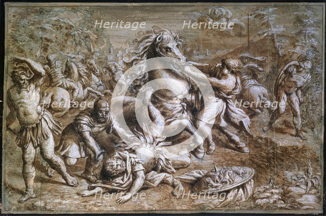 The Conversion of Saint Paul', 17th century. Artist: Pietro da Cortona