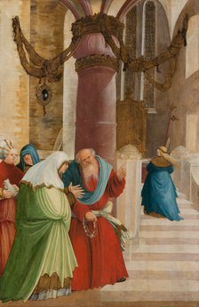 The Entry of the Most Holy Theotokos into the Temple, ca 1509-1510. Artist: Master of Pulkau (active ca 1520)