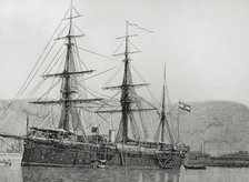 Philippine Revolution (1896-1898): the "Reina Cristina", 1898.  Creator: Unknown.