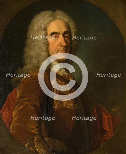 Portrait Of Sir Richard Temple, 4th Viscount of Birmingham, 1738-42. Creator: Jean Baptiste van Loo.