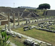 Ruins, Pergamon, Aeolis, Anatolia, Turkey, 1999. Creator: Unknown.