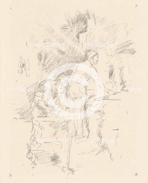 Father and Son, 1895. Creator: James Abbott McNeill Whistler.