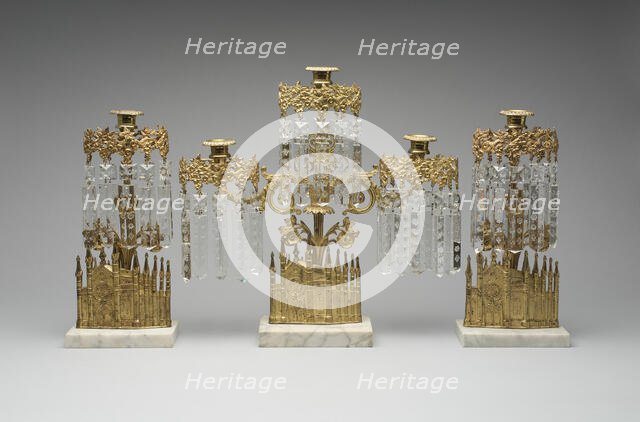 Girandoles, designed 1849. Creator: William F. Shaw.