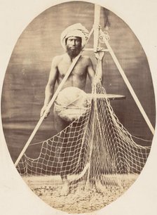 Pullah Fisherman, 1860s. Creator: Unknown.