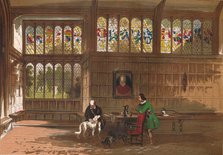 'Hall at Ockwells, Berkshire', 1845. Artist: Unknown.