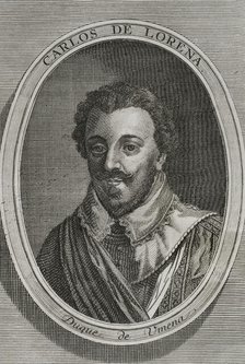 Charles of Lorraine, French nobleman and military leader of the Catholic League, 1748.  Creator: Unknown.