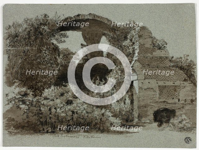 Sale Pretoriane, Villa Adriana, n.d. Creator: George Hayter.