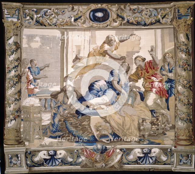 The Death of Dido, 1679. Creator: Giovanni Francesco Romanelli (Italian, 1610-1662); Michael Wauters (Flemish, 1679).