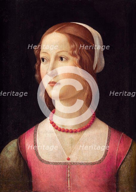 Portrait of a Young Woman. Creator: Ghirlandaio, Domenico (1449-1494).