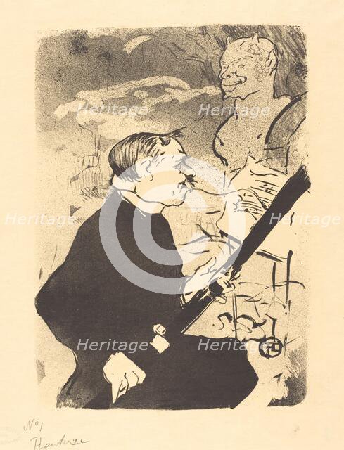 For You (Pour toi!...), 1893. Creator: Henri de Toulouse-Lautrec.