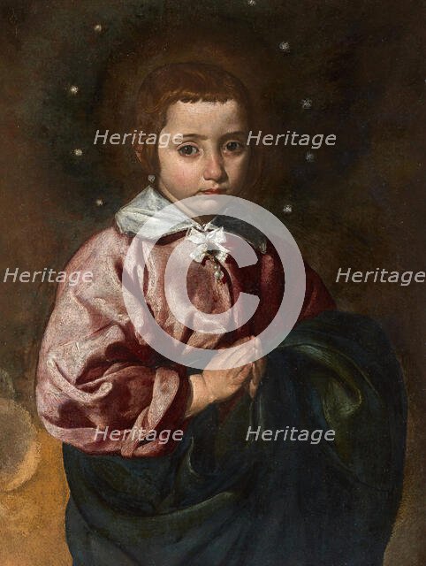 Retrato de una niña (Portrait of a Girl), c.1617-1618. Creator: Velàzquez, Diego (1599-1660).