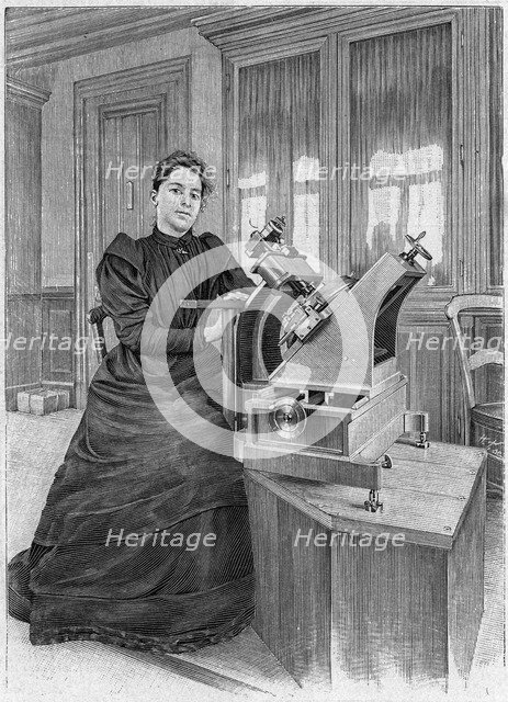 Dorothea Klumpke Roberts, American mathematician and astronomer, 1903. Artist: Unknown