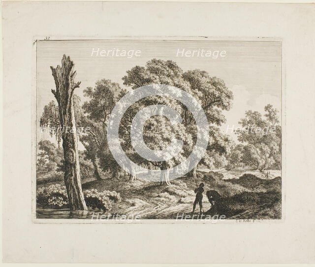 Landscape, n.d. Creator: Carl Wilhelm Kolbe the elder.