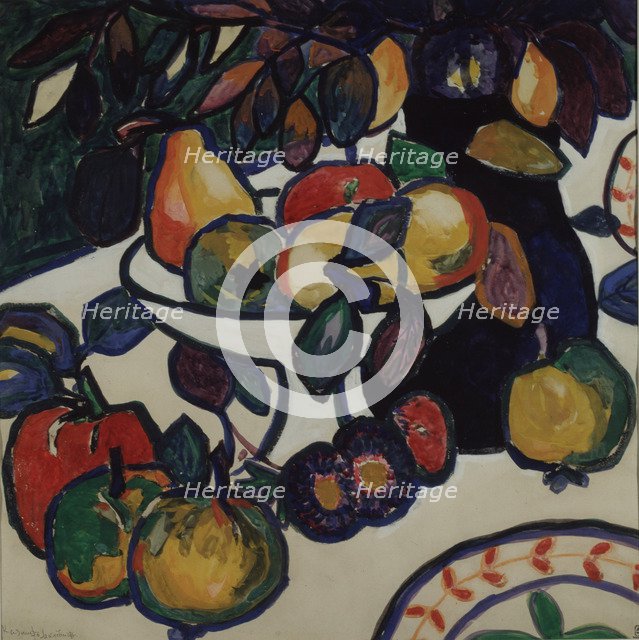 Still life. Artist: Malevich, Kasimir Severinovich (1878-1935)