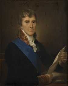 Portrait of Stanislaw Wodzicki, 1819. Creator: Jozef Peszka.
